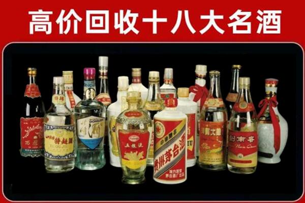 大足回收铁盖茅台酒